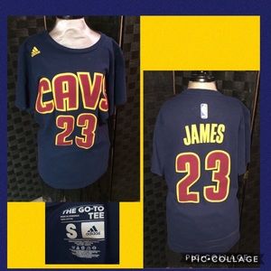 Adidas Cleveland Cavaliers LeBron James t shirt